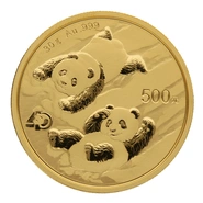 Moneda Panda Chino de Oro de 30 g 2022