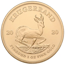 Moneda Krugerrand de 1 oz de Oro 2020