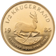 Krugerrand Proof de 1/2oz de Oro 1985