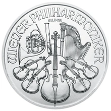 Moneda Filarmónica Viena de de Plata 1 oz 2022