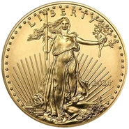 Moneda American Eagle de Oro de 1/10 oz 2024