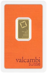 Lingote de Oro de 5 g Valcambi