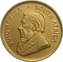Moneda Krugerrand de 1/2 oz de Oro 1980