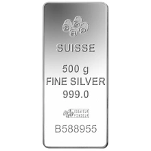 Lingote de Plata de 500 g PAMP