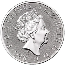 Moneda Bestias de la Reina Completer de Plata de 2 oz 2021