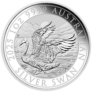 Moneda Cisne Australiano de Plata de 1 oz 2025