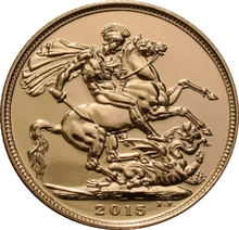 Moneda Soberano de Oro 2015