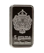 Lingotes de Plata de 5 g