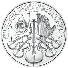 Moneda Filarmónica Viena de Plata 2026