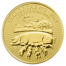 Royal Mint 1oz de Oro - 2019 Año del Cerdo