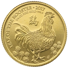 Royal Mint 1/4 oz de Oro - 2017 Año del Gallo