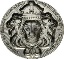Lingote Redondo de Plata de 2 oz Encajable Scottsdale