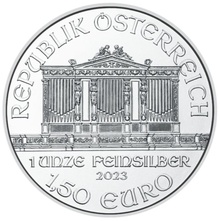 Moneda de Plata de 1 onza 2023 de la Filarmónica Austriaca