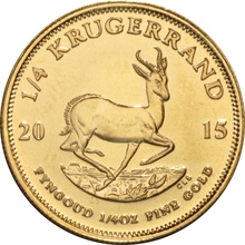 Krugerrand de 1/4oz de Oro 2015