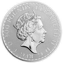 Moneda Britannia de Plata de 1 kg 2023 (Reina)