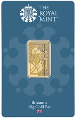 Lingote de Oro de 10 g Britannia
