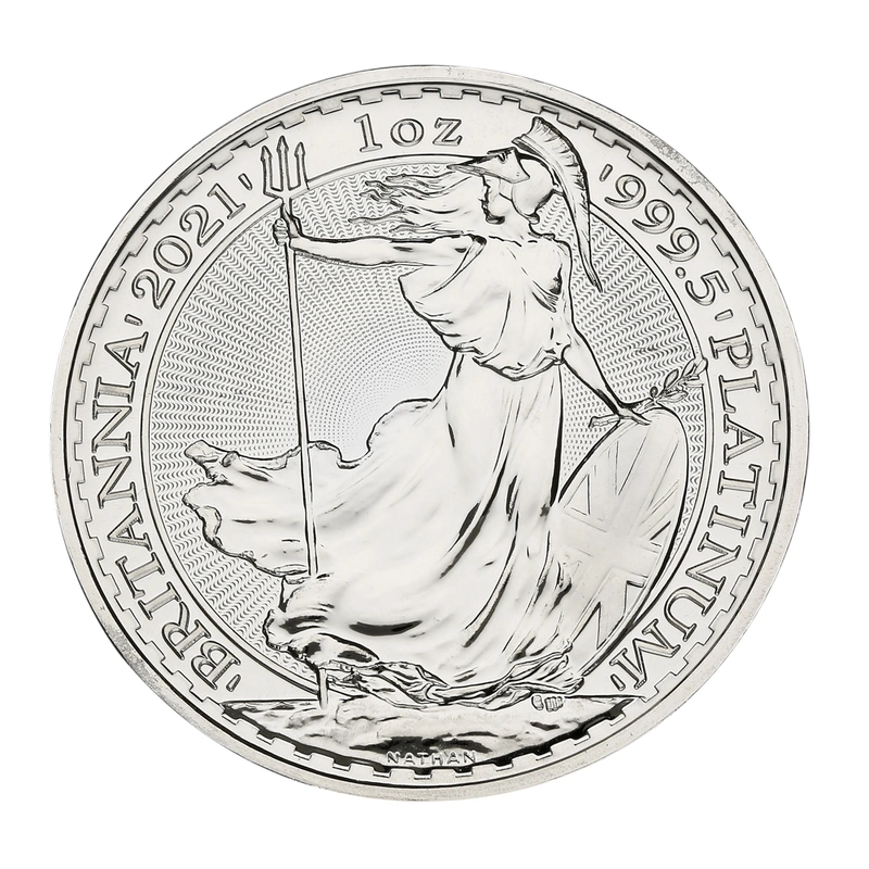 Moneda Britannia de Oro de 1 oz 2021