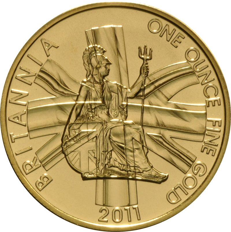 Moneda Britannia de Oro de 1 oz 2011