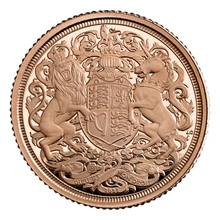 Moneda 1/4 Soberano de Oro Proof Edición Conmemorativa 2022