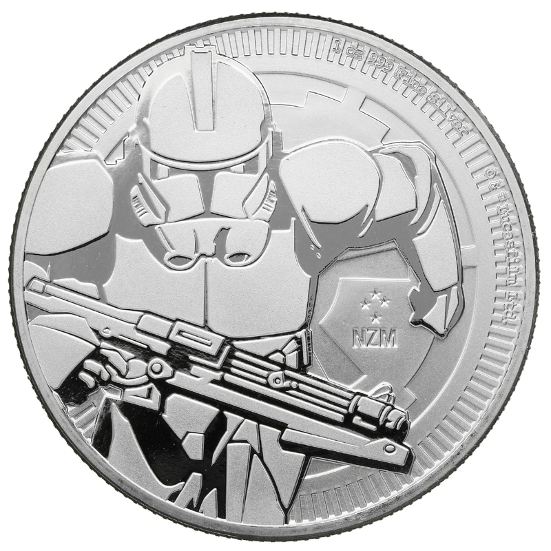 Guerra de las Galaxias™ de Plata de 1 oz - Soldado Clon 2019