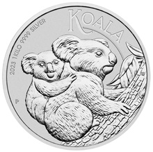 Moneda de 1kg de Plata Koala Australiano 2023
