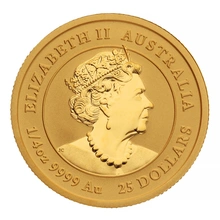 Moneda Oro 1/4 oz Perth Mint 2022 Año del Tigre