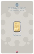 Lingote de Oro Britannia de 1g