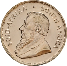 Moneda Krugerrand de 1 oz de Oro 1984