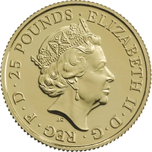Royal Mint Patrón de 1/4 oz de Oro 2016