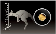 Moneda de Oro Australiana 'Mini Roo' de 0,5 g 2024
