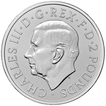 Moneda Mitos y Leyendas Beowulf y la madre de Grendel de Plata de 1 oz 2025