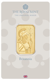 Lingote de Oro Britannia de 20g