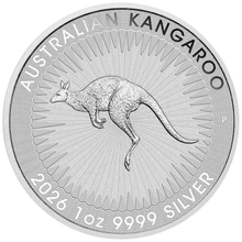 Moneda Canguro Australiano de Plata de 1 oz 2026