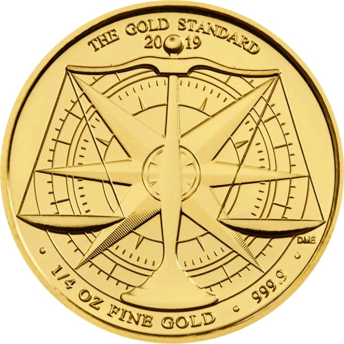 Royal Mint Patrón de 1/4 oz de Oro 2019