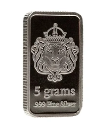 Lingote de Plata de 5 g Scottsdale