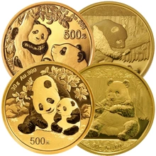 Moneda Panda Chino de Oro de 30 g (de Nuestra Elección)