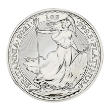Moneda Britannia de Platina de 1 oz al Mejor Precio