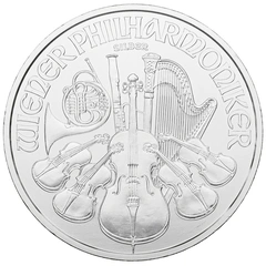 Moneda Filarmónica Viena de Plata de 1 oz 2020