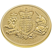 Moneda Escudo de Armas de Oro de 1 oz 2025