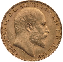 Soberano de Oro 1907- Eduardo VII (L)
