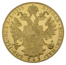 Moneda Austriaco 4 Ducados de Oro 1915