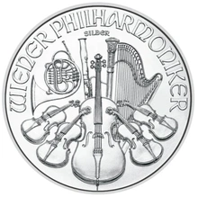 Moneda Filarmónica Viena de Plata de 1 oz 2023
