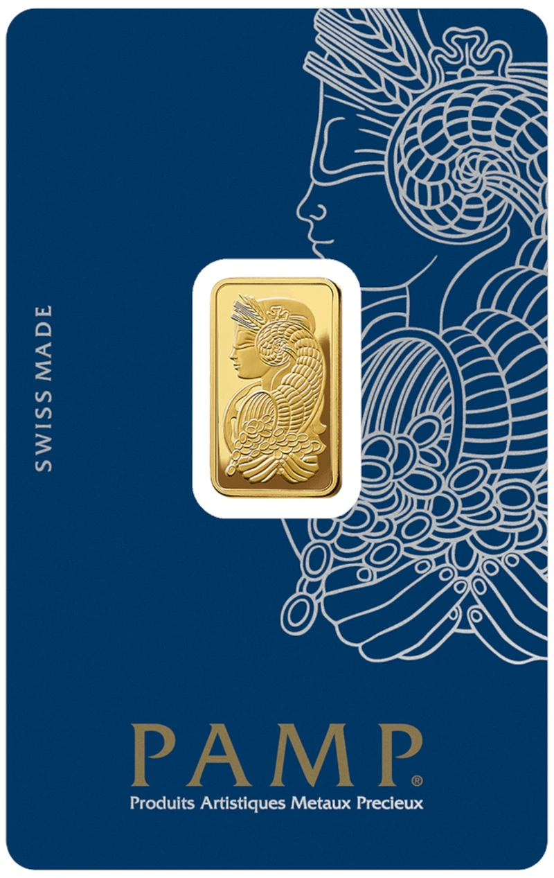 Lingote de Oro de 5 g PAMP