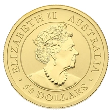 Moneda Canguro Australiano de Oro de 1/2 oz 2019