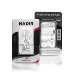 Lingote de Plata de 50 g Nadir
