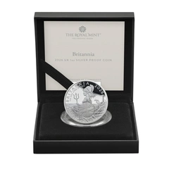 2026 Britannia UK 1 onza Moneda de plata Proof