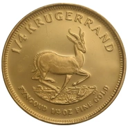 Moneda Krugerrand de 1/4 oz de Oro (de Nuestra Elección)