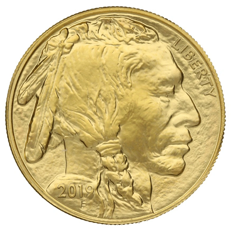 Moneda Búfalo Americano de Oro de 1 oz 2019
