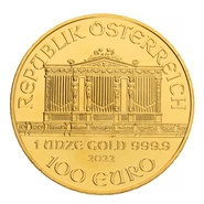 Moneda Filarmónica Viena de Oro de 1 oz 2022
