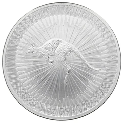 Moneda Canguro Australiano de Plata de 1 oz 2020